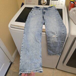 Size 12 Youth - Girls Baggie Ripped Jeans